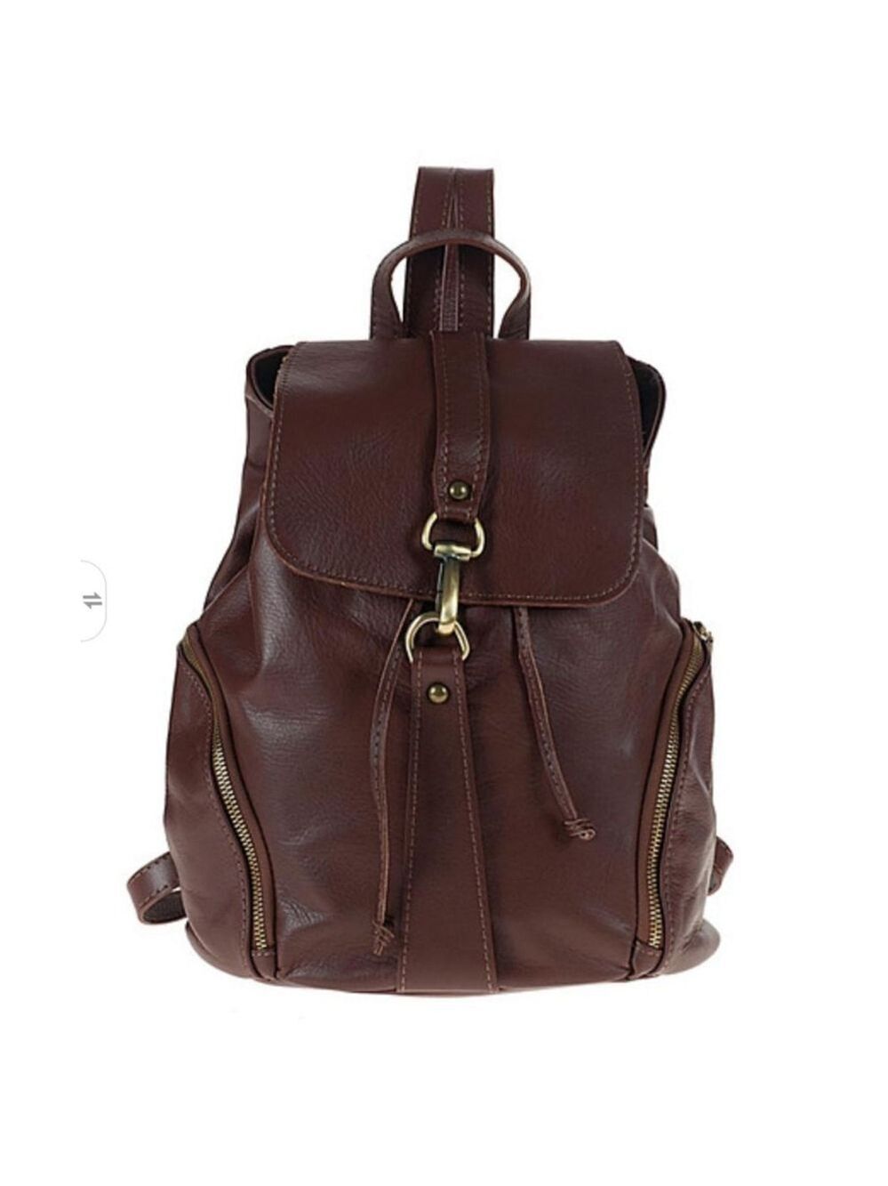 Paolo Genuine Leather Backpack Made in Italy